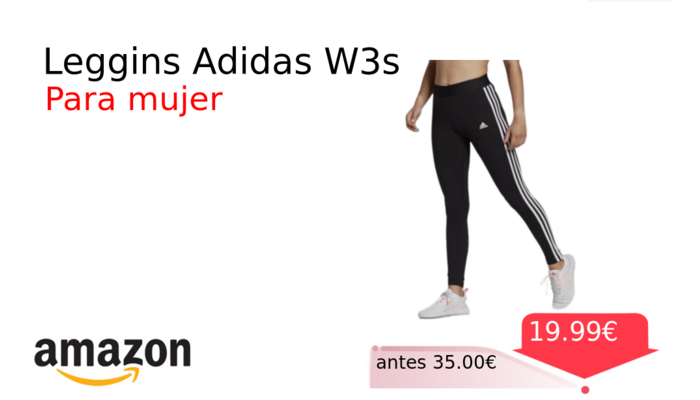 Leggins Adidas W3s