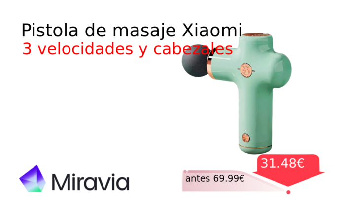 Pistola de masaje Xiaomi