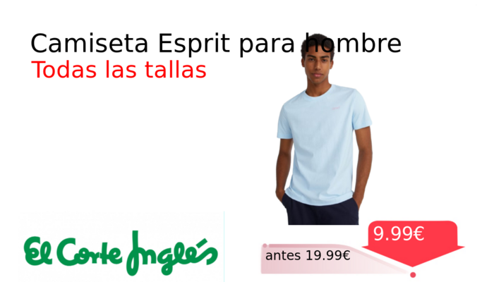 Camiseta Esprit para hombre