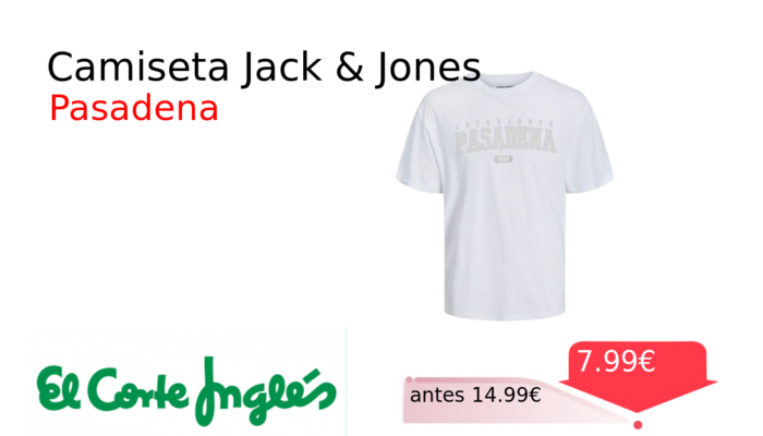 Camiseta Jack & Jones