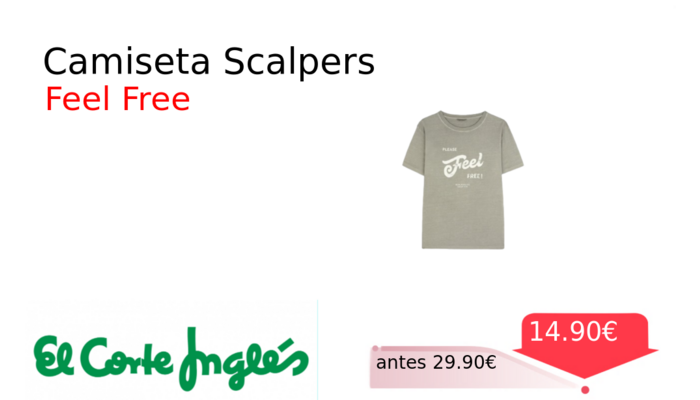 Camiseta Scalpers