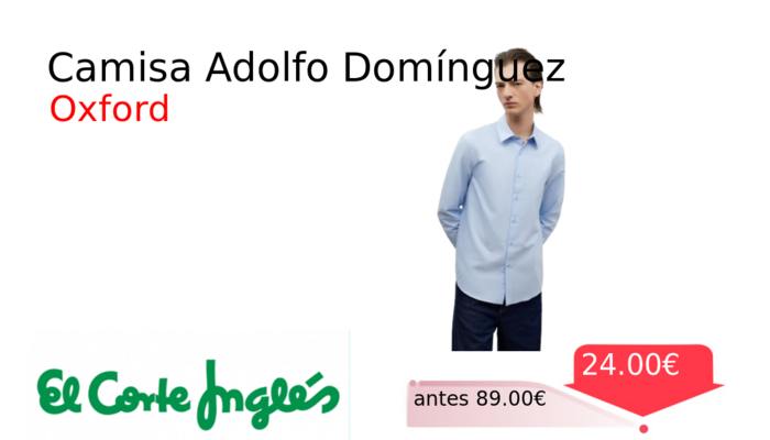 Camisa Adolfo Domínguez