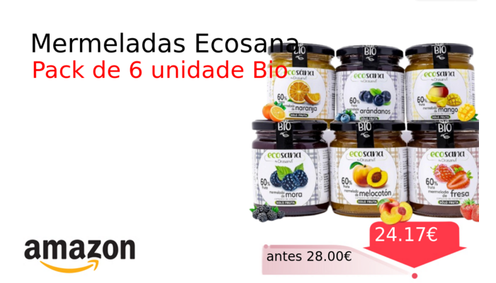 Mermeladas Ecosana