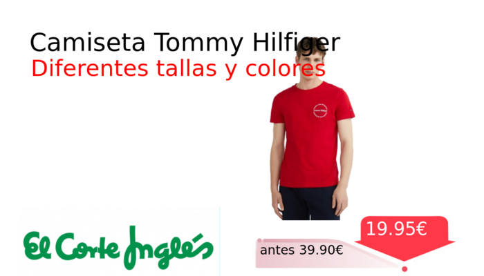 Camiseta Tommy Hilfiger