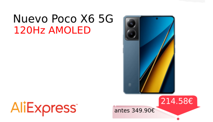 Nuevo Poco X6 5G
