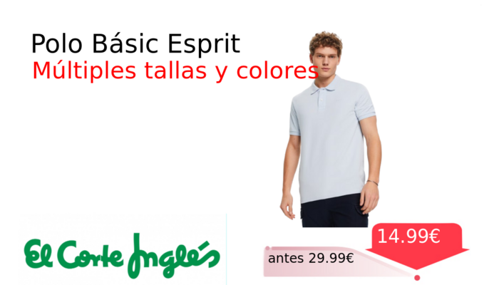 Polo Básic Esprit