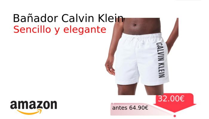 Bañador Calvin Klein