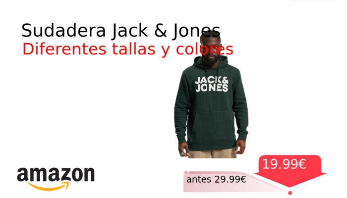 Sudadera Jack & Jones