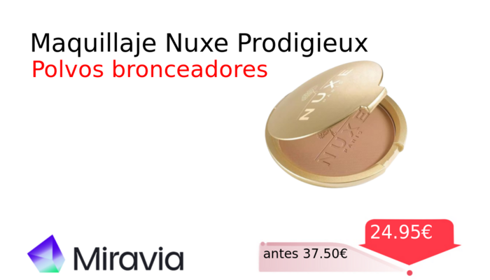 Maquillaje Nuxe Prodigieux