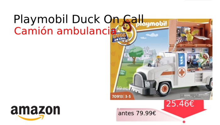 Playmobil Duck On Call