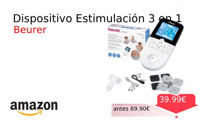 Dispositivo Estimulación 3 en 1