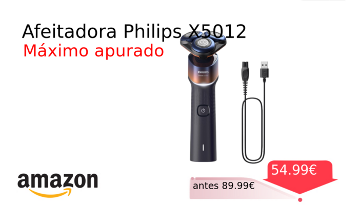 Afeitadora Philips X5012