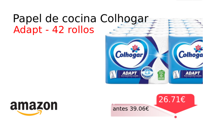 Papel de cocina Colhogar