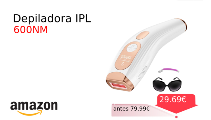 Depiladora IPL