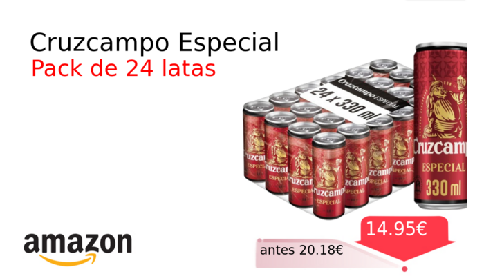 Cruzcampo Especial