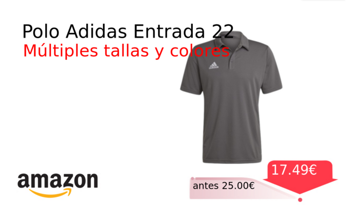 Polo Adidas Entrada 22