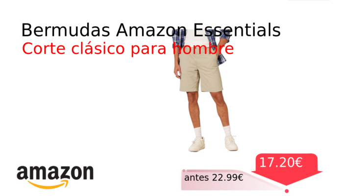 Bermudas Amazon Essentials