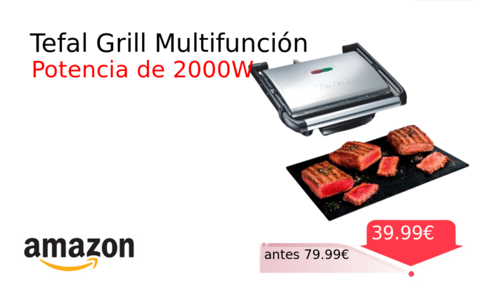 Tefal Grill Multifunción