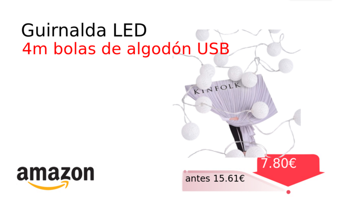 Guirnalda LED