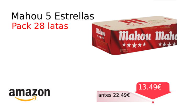 Mahou 5 Estrellas