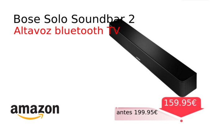 Bose Solo Soundbar 2