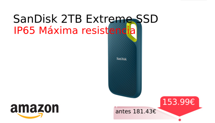 SanDisk 2TB Extreme SSD