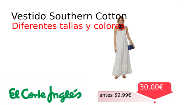 Vestido Southern Cotton