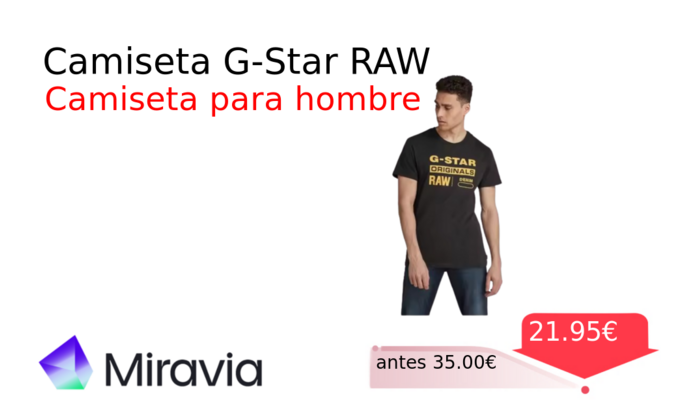 Camiseta G-Star RAW