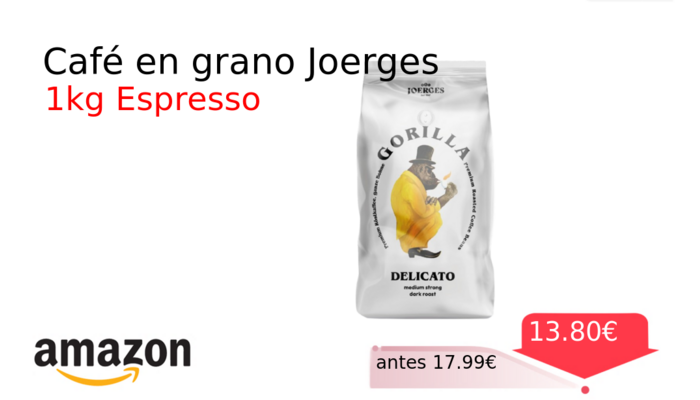 Café en grano Joerges