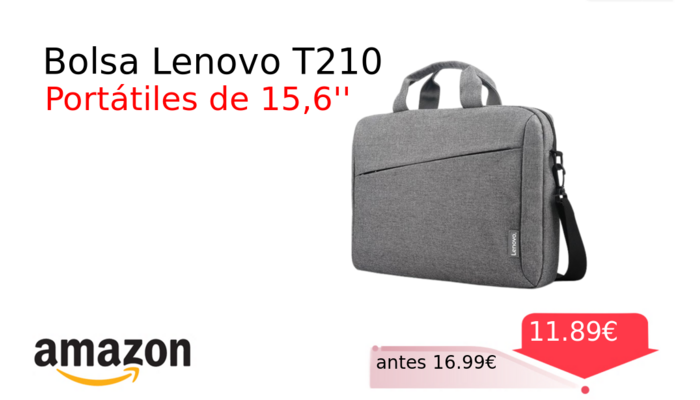 Bolsa Lenovo T210