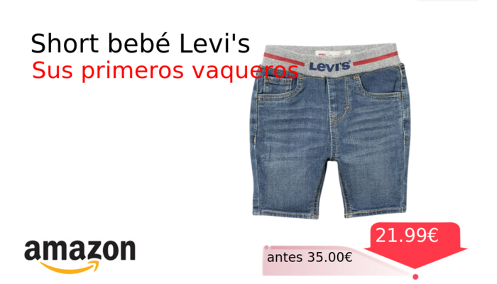 Short bebé Levi's