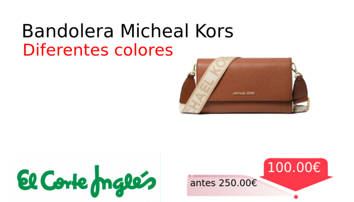 Bandolera Micheal Kors