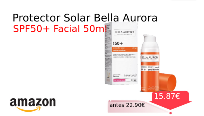 Protector Solar Bella Aurora