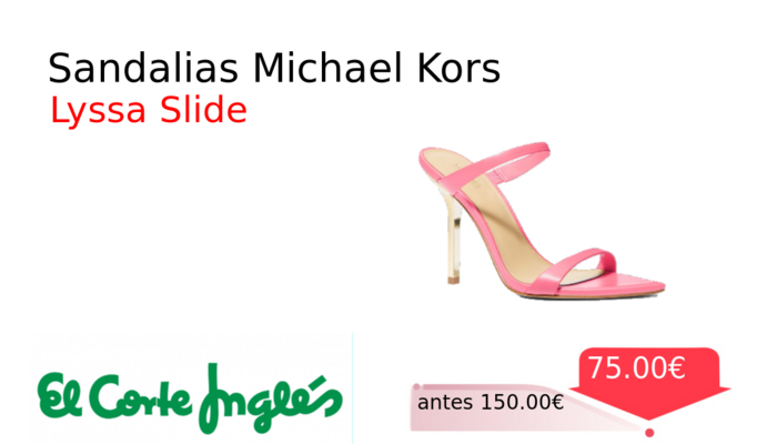 Sandalias Michael Kors