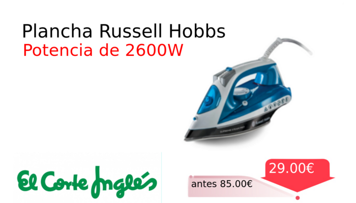 Plancha Russell Hobbs