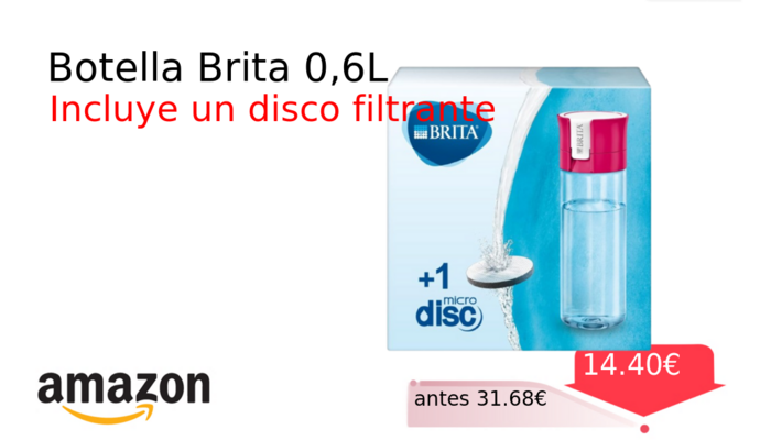 Botella Brita 0,6L