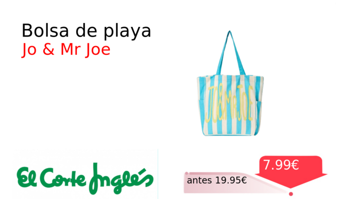 Bolsa de playa