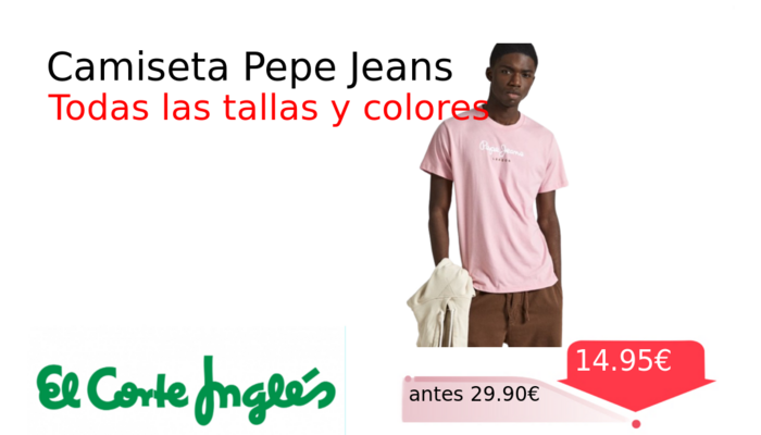 Camiseta Pepe Jeans