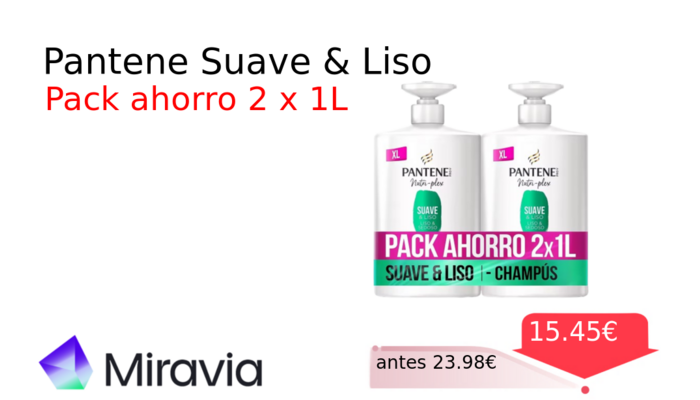 Pantene Suave & Liso