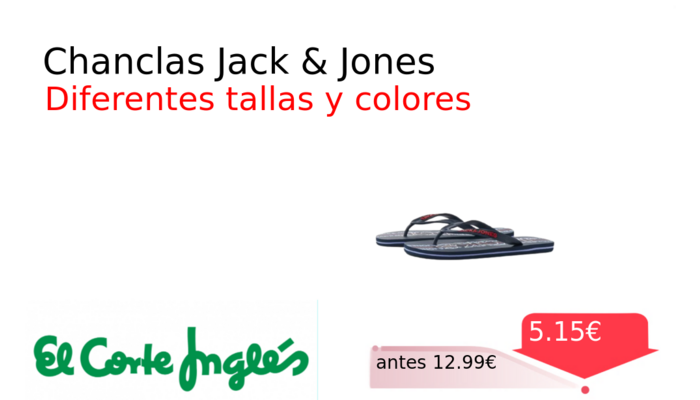 Chanclas Jack & Jones