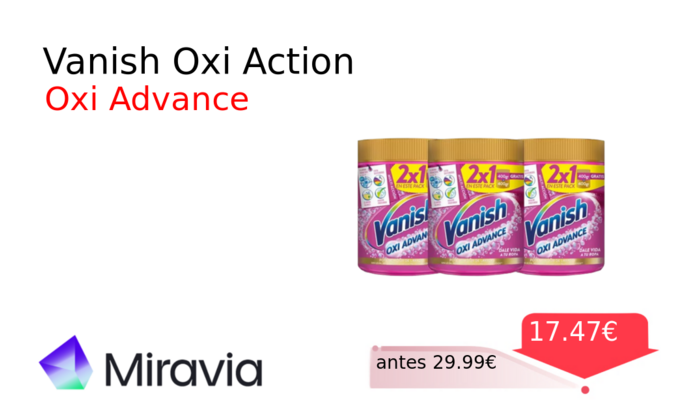 Vanish Oxi Action