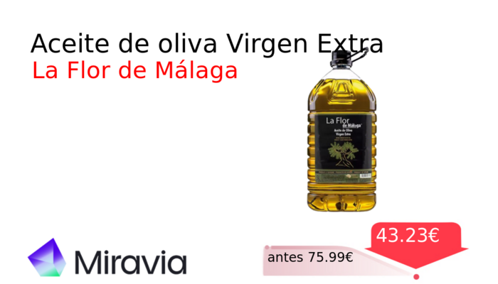 Aceite de oliva Virgen Extra 