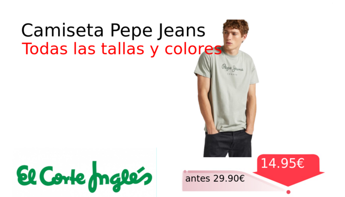 Camiseta Pepe Jeans