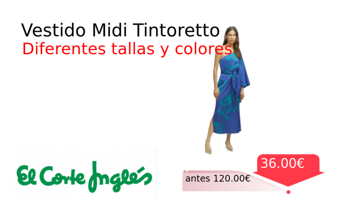 Vestido Midi Tintoretto