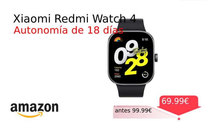 Xiaomi Redmi Watch 4