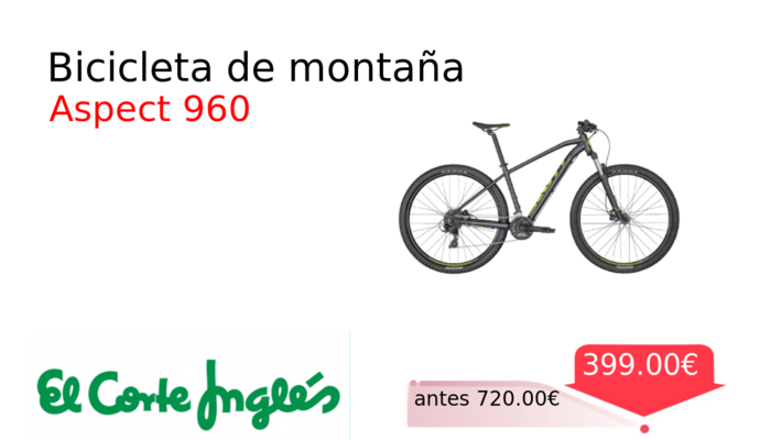 Bicicleta de montaña