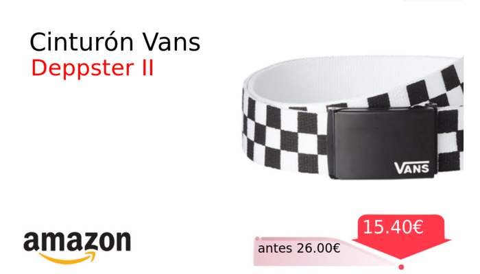 Cinturón Vans