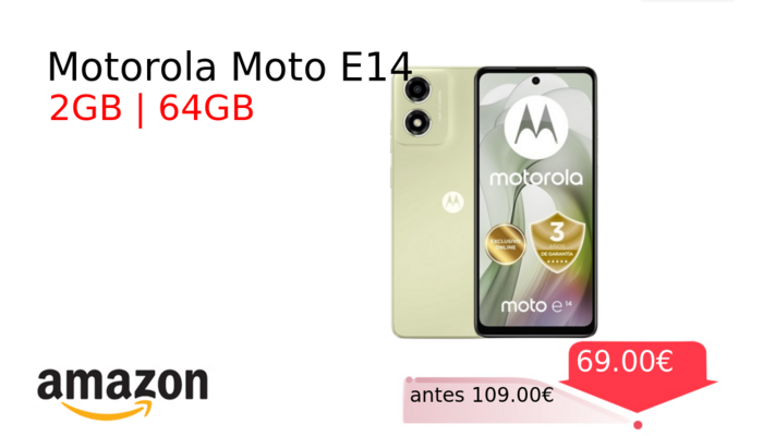 Motorola Moto E14