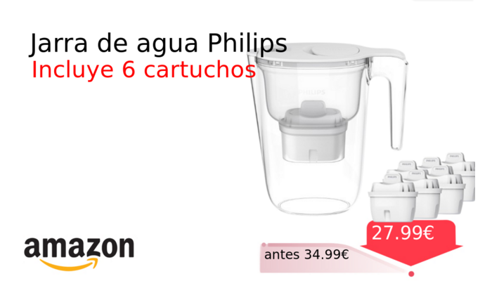 Jarra de agua Philips