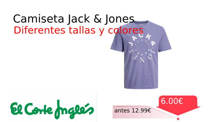 Camiseta Jack & Jones